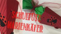 DIY – Marienkäfer Schultüte